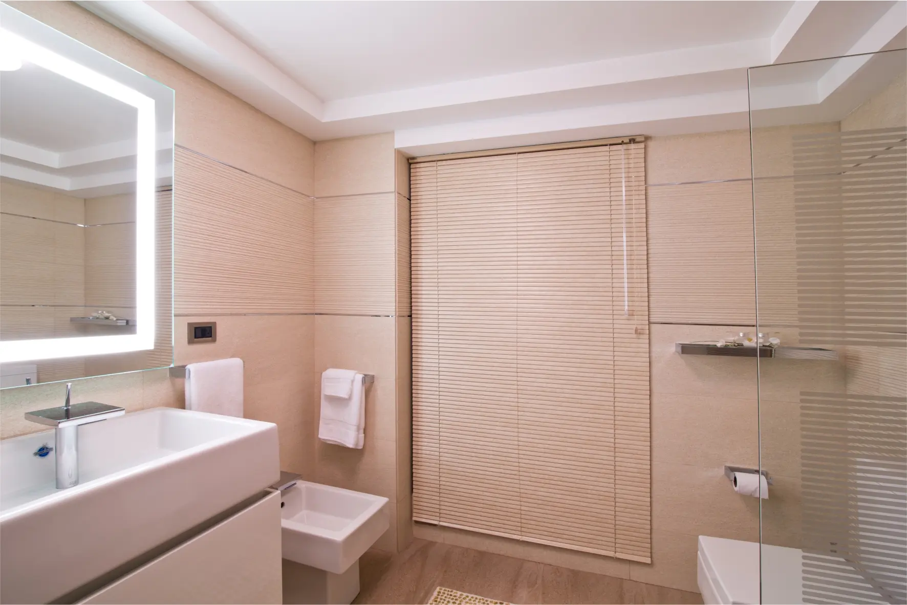 Full bathroom view