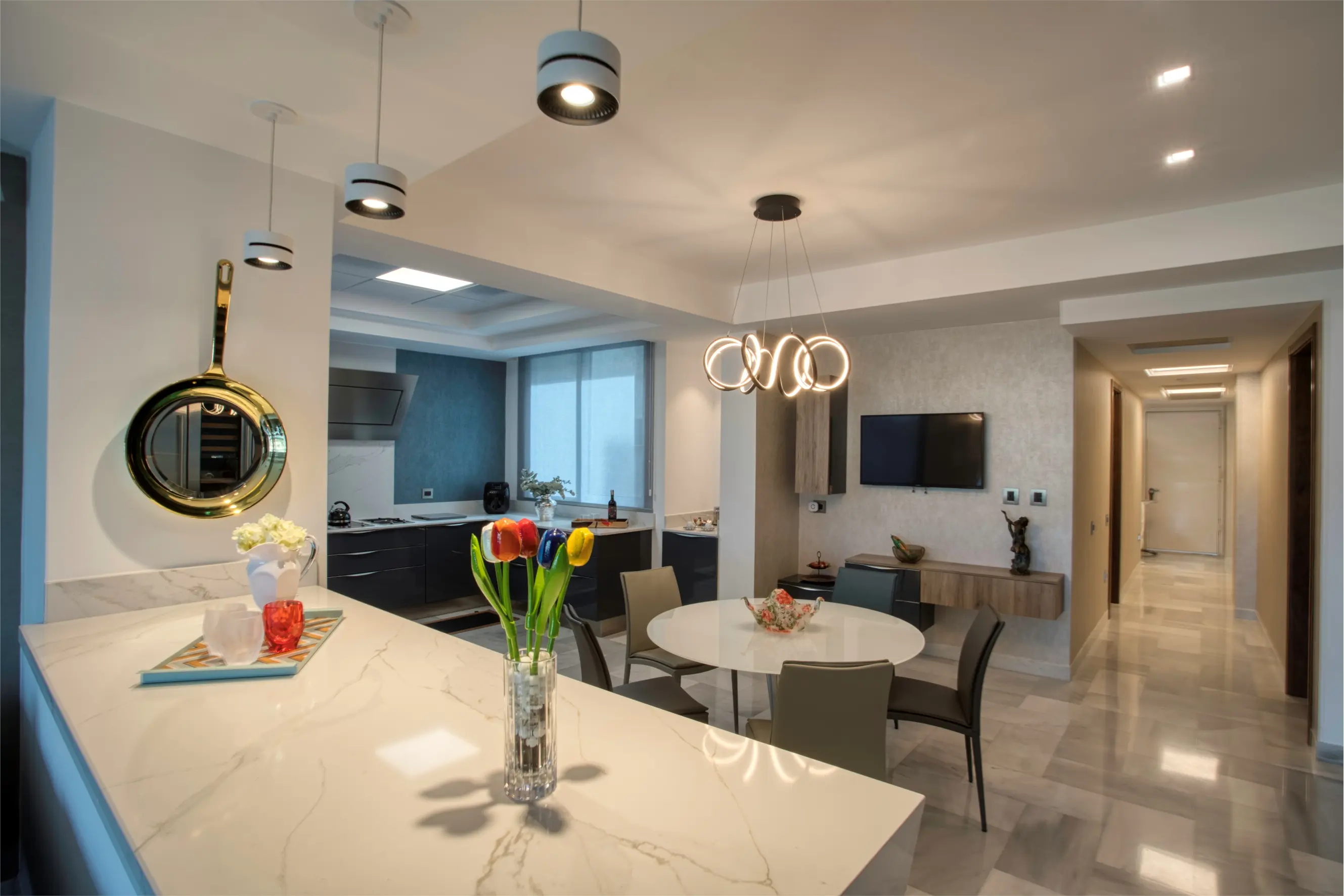 Full kitchen view