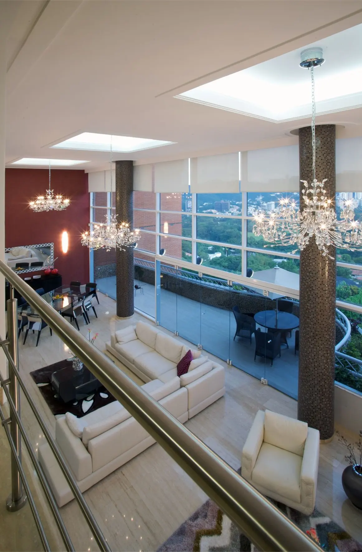 Full living room view
