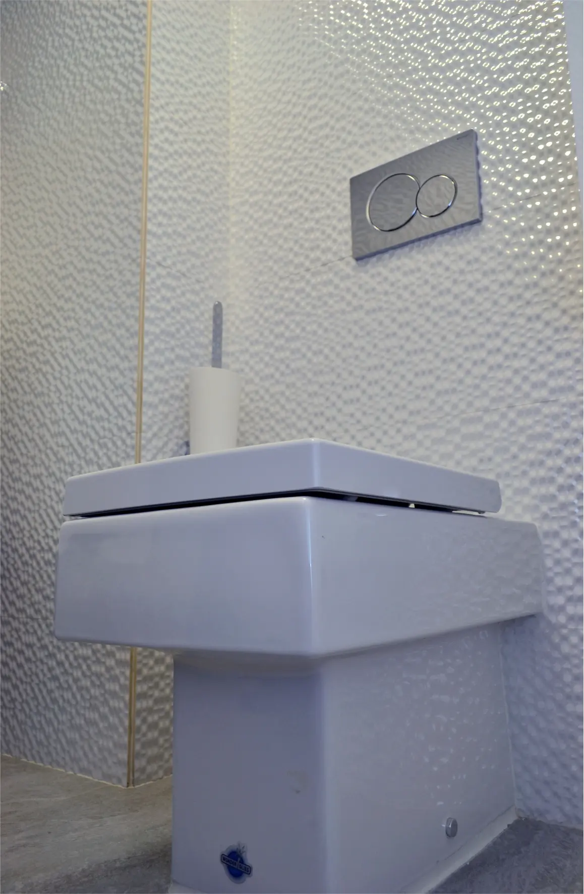 Square toilet